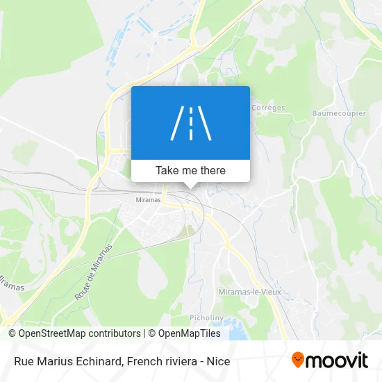 Rue Marius Echinard map