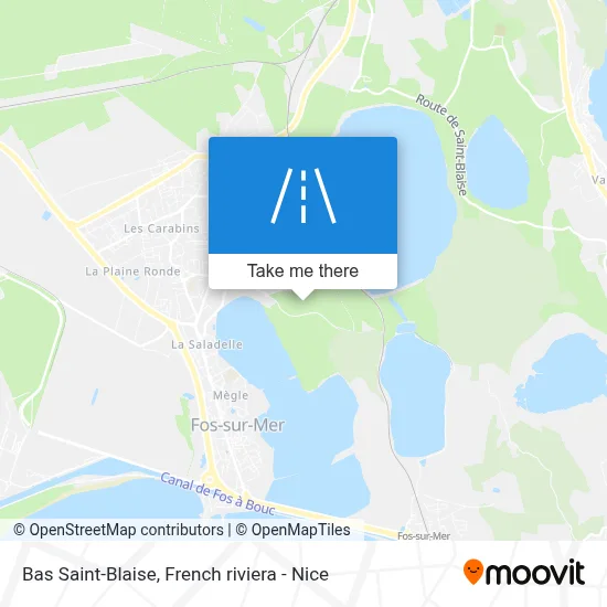 Bas Saint-Blaise map
