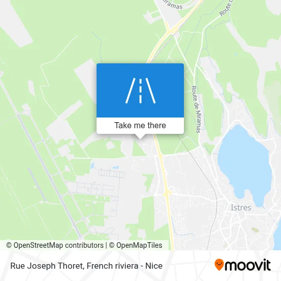 Mapa Rue Joseph Thoret