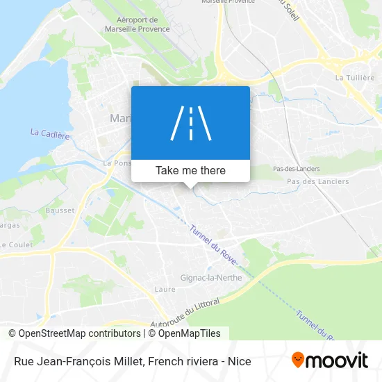 Rue Jean-François Millet map