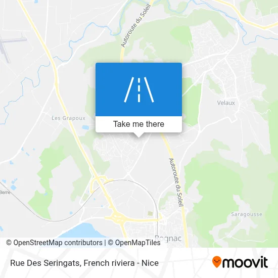Rue Des Seringats map