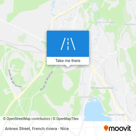 Rue Des Arènes map
