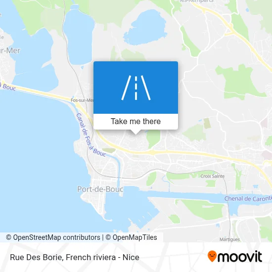 Rue Des Borie map