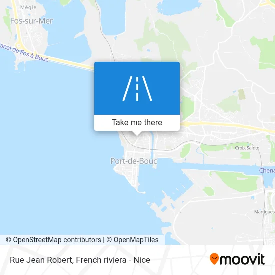Mapa Rue Jean Robert