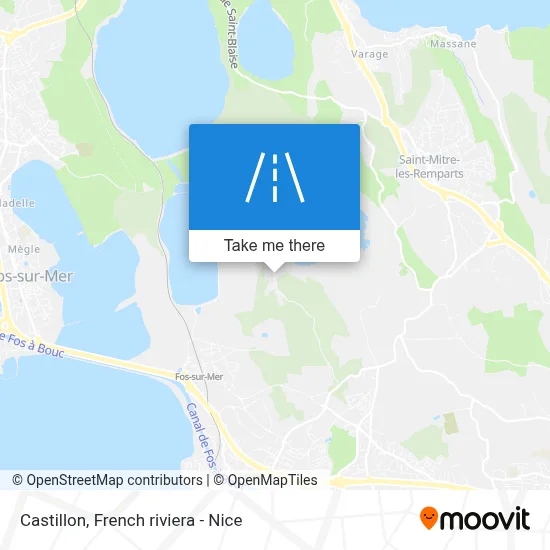 Castillon map