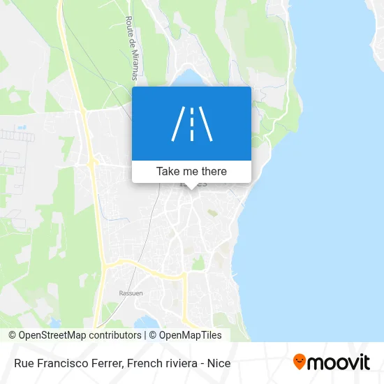 Rue Francisco Ferrer map