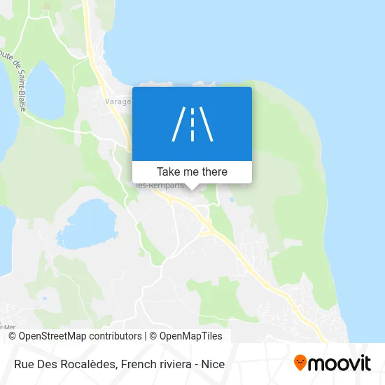Rue Des Rocalèdes map