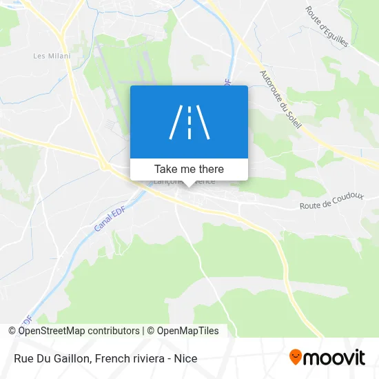 Mapa Rue Du Gaillon