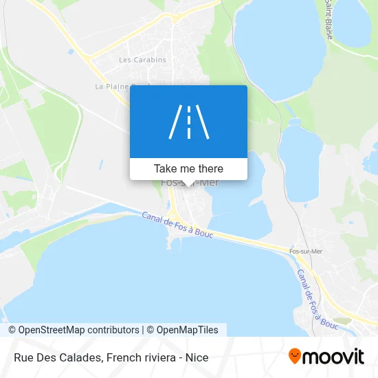 Rue Des Calades map