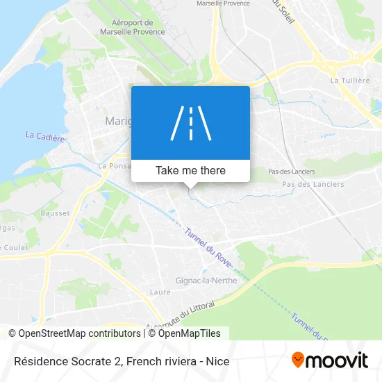 Résidence Socrate 2 map