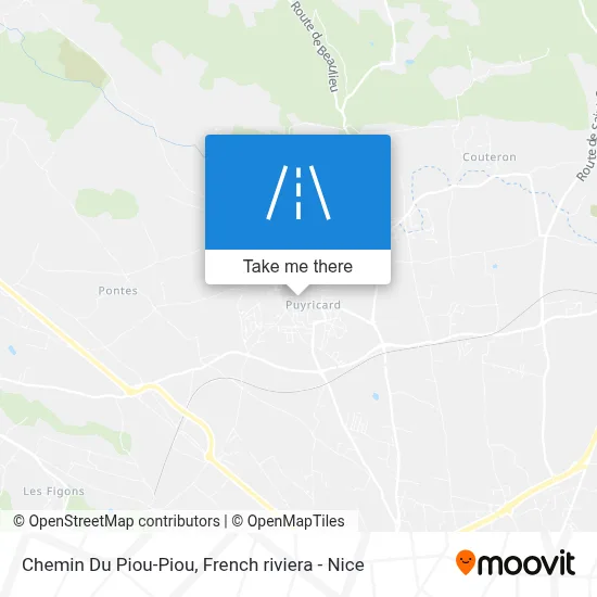 Chemin Du Piou-Piou map