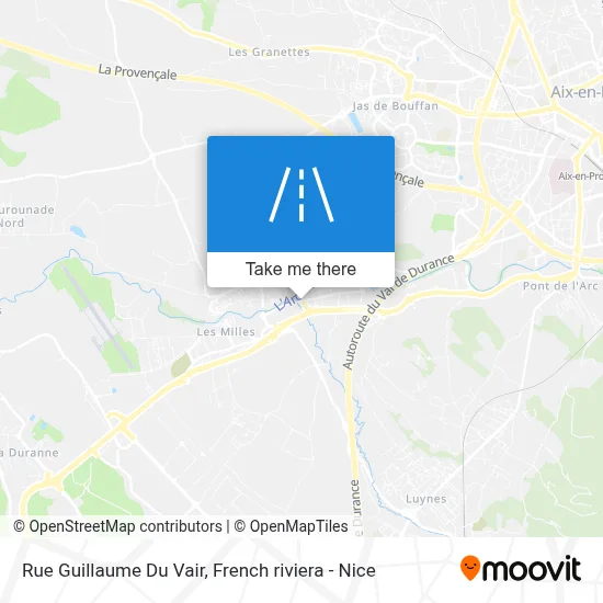 Rue Guillaume Du Vair map