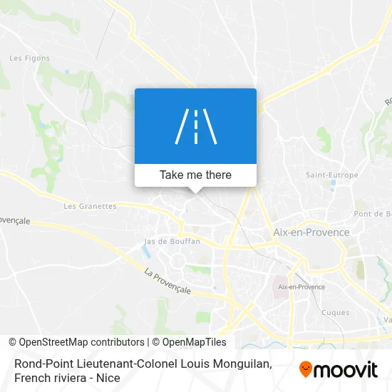 Rond-Point Lieutenant-Colonel Louis Monguilan map