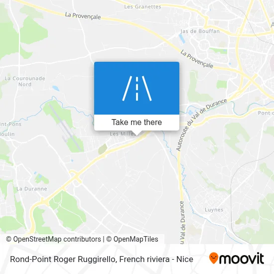 Rond-Point Roger Ruggirello map