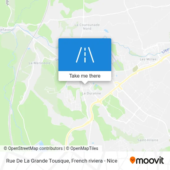 Rue De La Grande Tousque map