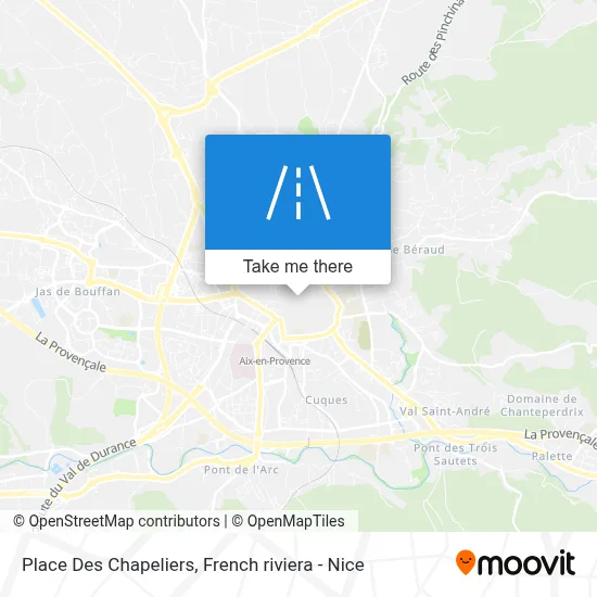 Place Des Chapeliers map