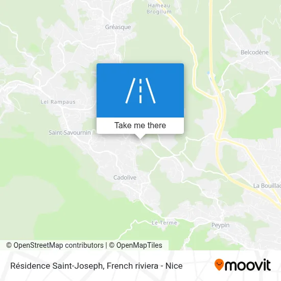 Résidence Saint-Joseph map