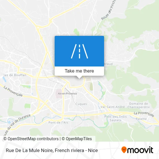 Rue De La Mule Noire map