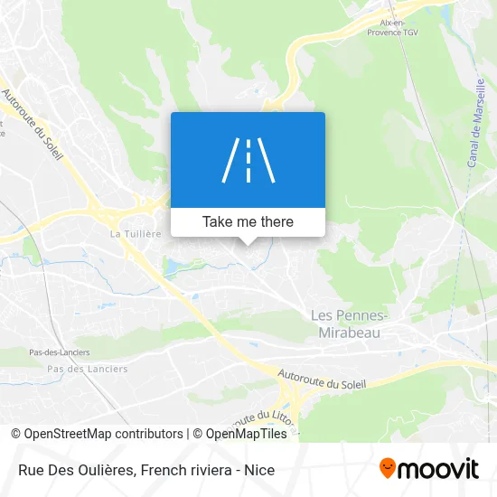 Rue Des Oulières map