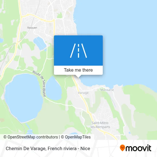 Chemin De Varage map