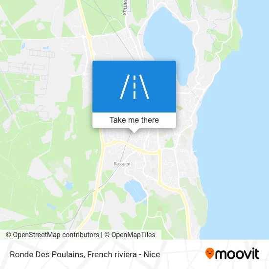 Ronde Des Poulains map