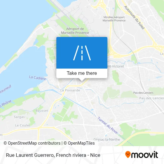 Rue Laurent Guerrero map