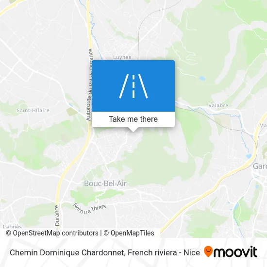 Chemin Dominique Chardonnet map