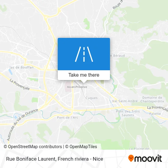 Rue Boniface Laurent map