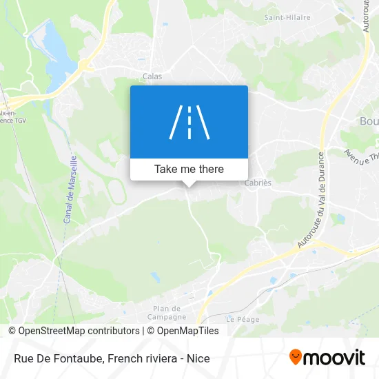 Rue De Fontaube map