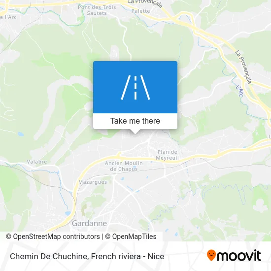 Chemin De Chuchine map