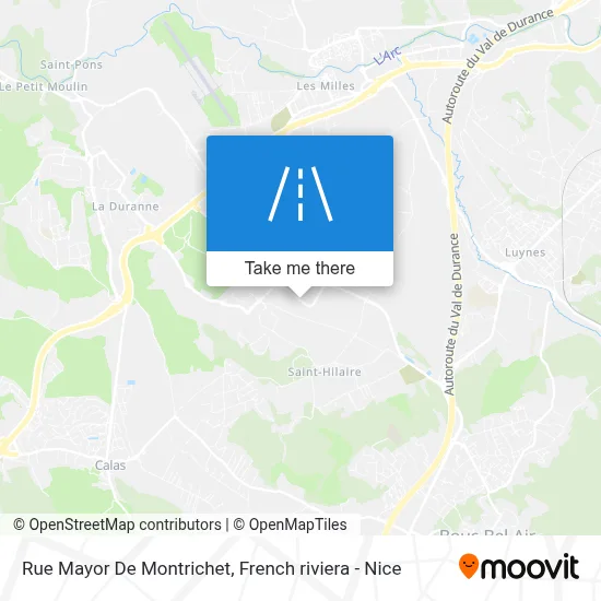 Rue Mayor De Montrichet map