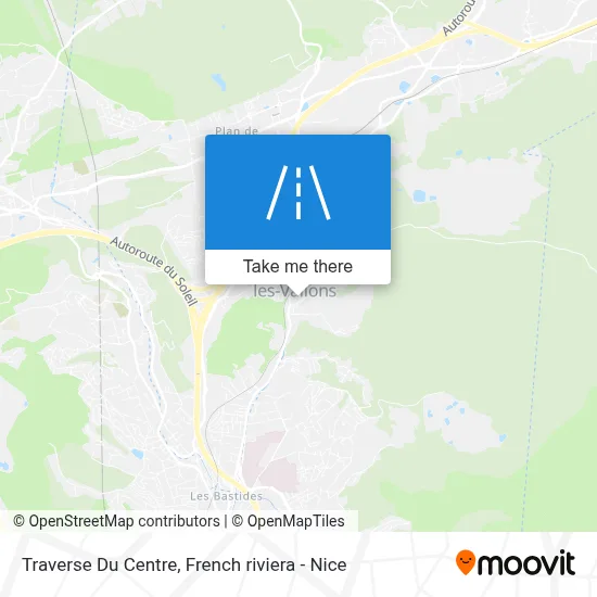 Traverse Du Centre map