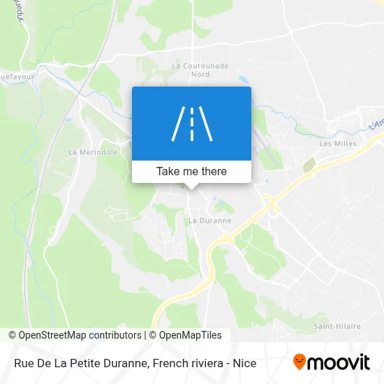 Rue De La Petite Duranne map