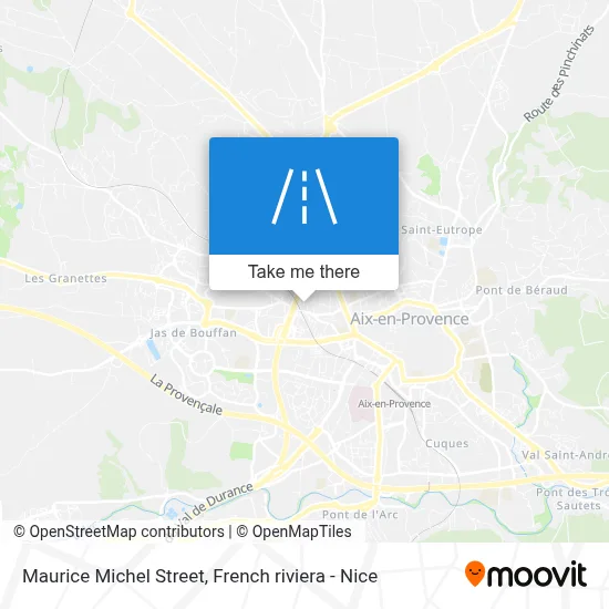 Rue Maurice Michel map