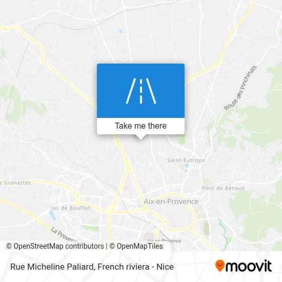 Rue Micheline Paliard map
