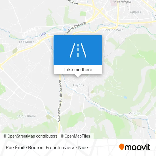 Rue Émile Bouron map