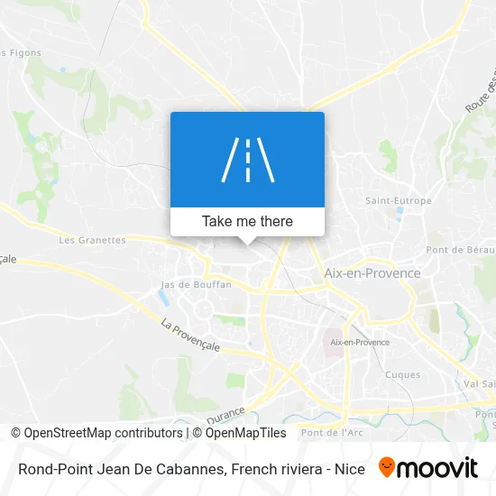Mapa Rond-Point Jean De Cabannes