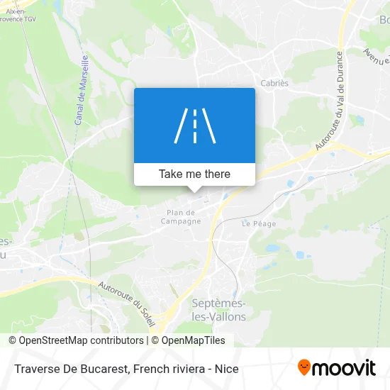 Traverse De Bucarest map