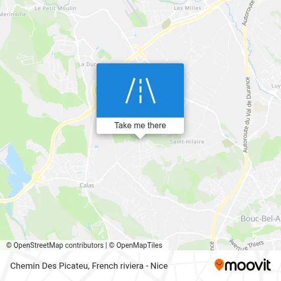 Chemin Des Picateu map