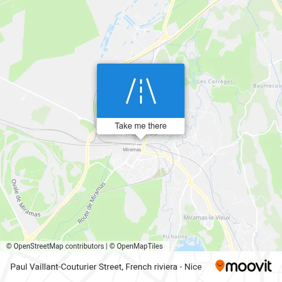 Rue Paul Vaillant-Couturier map