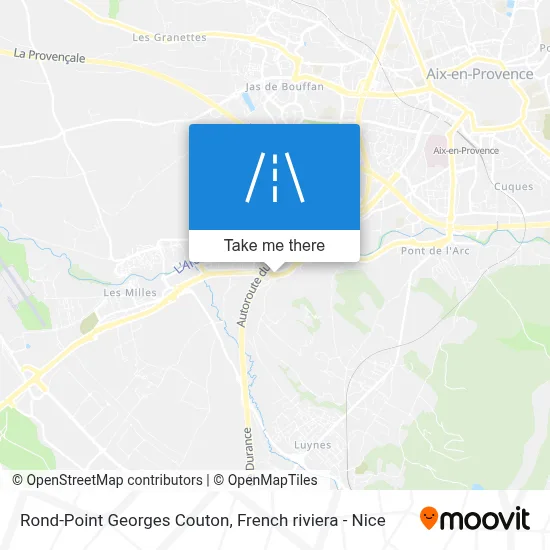 Rond-Point Georges Couton map
