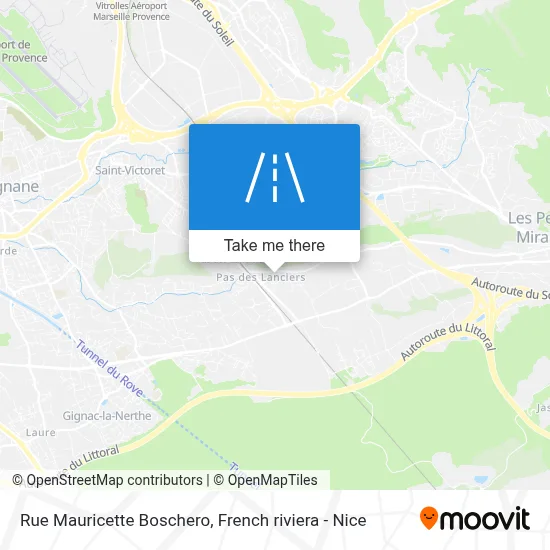 Rue Mauricette Boschero map