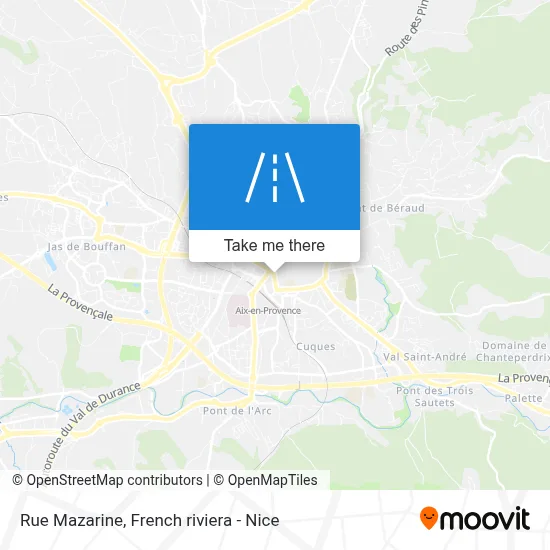 Rue Mazarine map