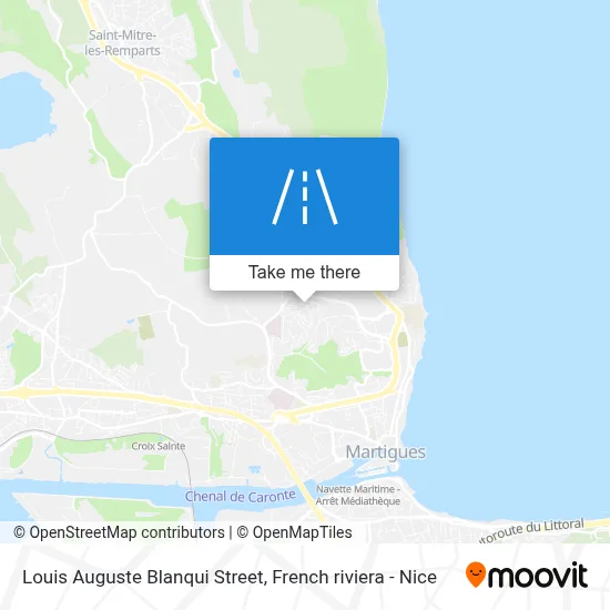 Rue Louis Auguste Blanqui map