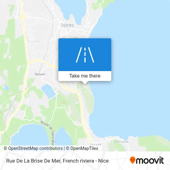 Rue De La Brise De Mer map