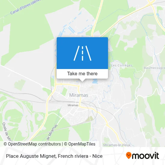 Place Auguste Mignet map