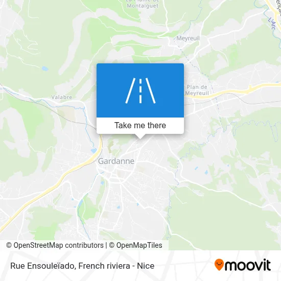 Rue Ensouleïado map