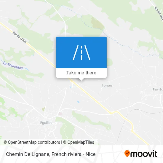 Chemin De Lignane map