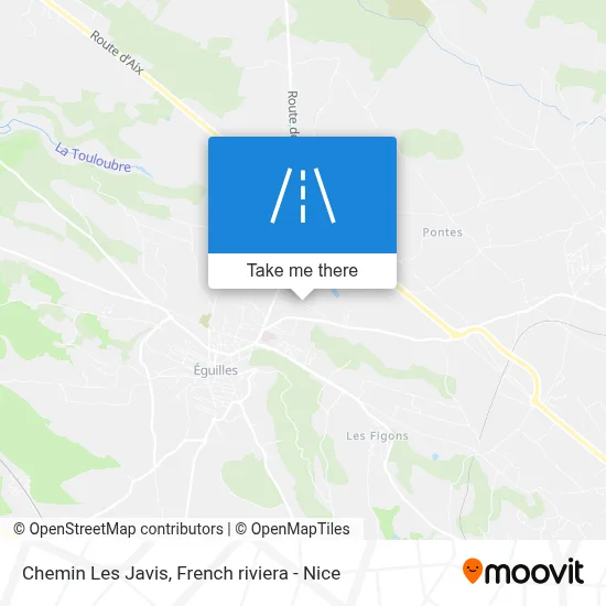 Chemin Les Javis map