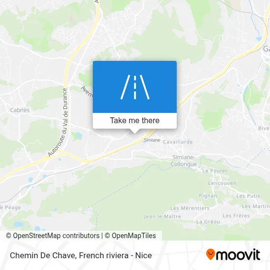 Mapa Chemin De Chave